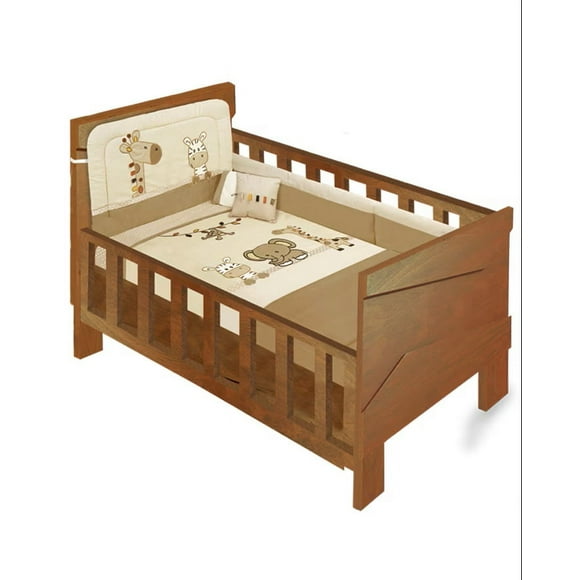 Set Edredon Cuna Cama Corral Baby Baby Unisex Jungla