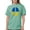 Sea Foam, variant on CafePress - Peace In Ukraine T Shirt - Womens Comfort Colors® Shirt