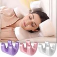 thumbnail image 2 of Almohada facial antiarrugas, almohada de espuma viscoelástica, almohadas para dormir, almohada suave antiarrugas y antienvejecimiento para la columna cervical., 2 of 5