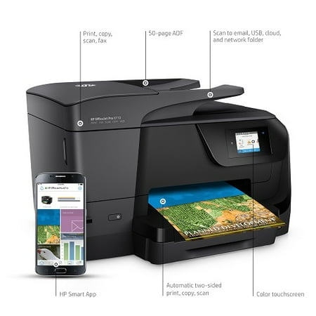HP Officejet Pro 8710 All-in-One - Multifunction printer ...