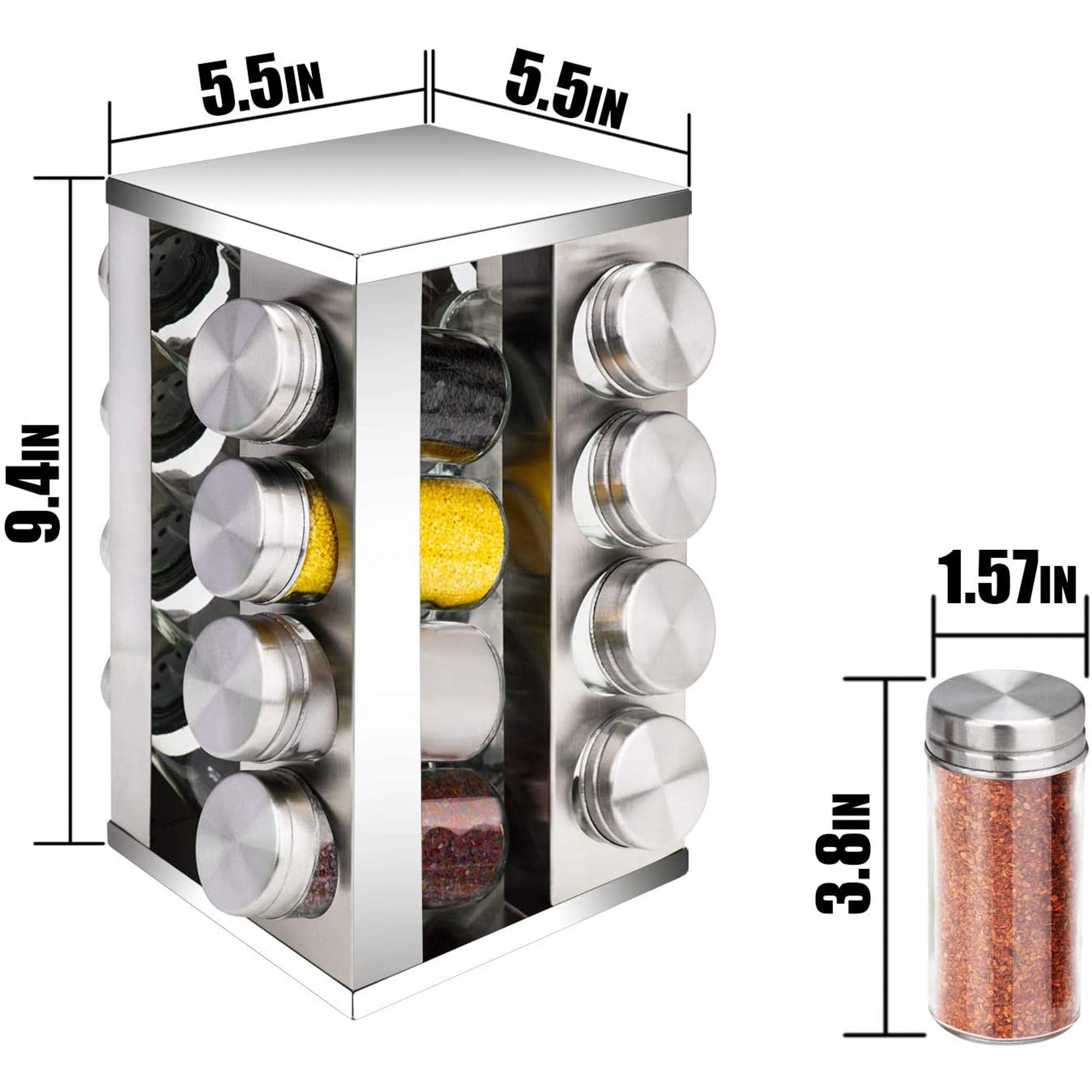Spice Rack Carousel Empty