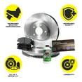 thumbnail image 4 of Hart Brakes Rear Brakes and Rotors Kit |Rear Brake Pads| Brake Rotors and Pads| Semi Metallic Brake Pads and Rotors - RBB1.80009.03, 4 of 7