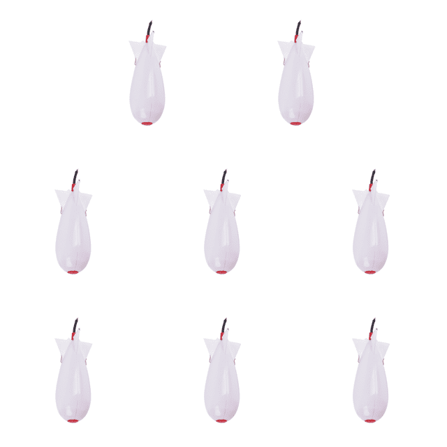 Carp Fishing Rockets Feeder 3 Tamaño Bomba Señuelos Cebos Maker Tackle (Blanco M)