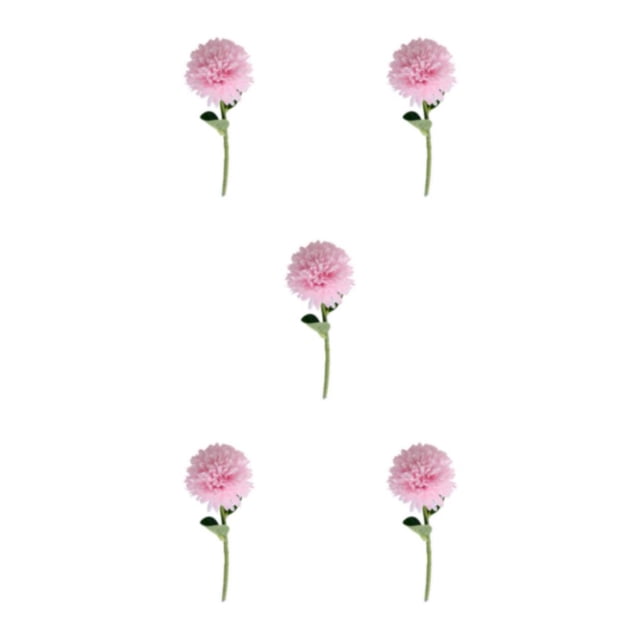 Baohd 1/2/3/5 10pack/lot Realistic Appearance Artificial Flower For Party Decor And Home Decor Light Pink 5PCS