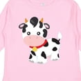 thumbnail image 4 of Inktastic Cute Cow, Baby Cow, Little Cow, Farm Animal Boys or Girls Long Sleeve Toddler T-Shirt, 4 of 5