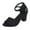 #008-Black, variant on Censtreet Heels for Women Block Chunky Platform High Heels Open Toe Fashion Wedding Party Evening Prom Dance Ankle Strap Dress Pump Sandals Shoes