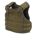 thumbnail image 2 of Mini chalecos portabebidas con correas ajustables para latas y botellas, color verde militar., 2 of 14
