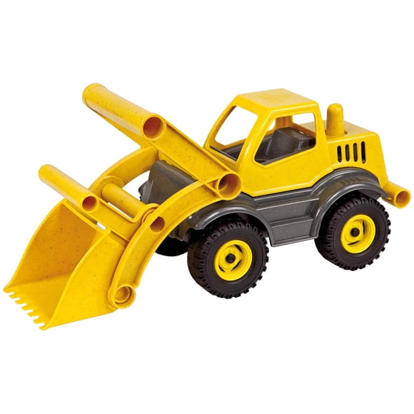 Camión Bulldozer de Juguete Lena Eco Active con Cabina Abatible y Resistente
