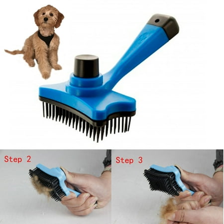 Best Pet Dog Cat Grooming Self Cleaning Slicker Brush Comb Hair Trimmer Fur Shedding deal Best Pet Dog Cat Grooming Self Cleaning Slicker Brush Comb Hair Trimmer Fur Shedding deal