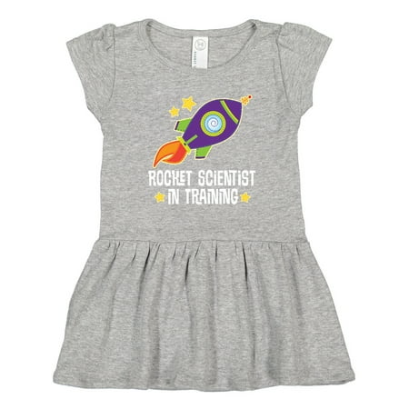 

Inktastic Rocket Scientist in Training Gift Toddler Girl Dress