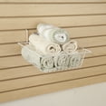 thumbnail image 4 of Econoco Grid Small Basket 12" x 12", White, 6PK BSK13/W, 4 of 4