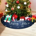 thumbnail image 6 of PuSpu Christmas Celebration Supplies Christmas Snowflake Tree Skirt Holiday Decorations And Accessories Short Pile Printed Christmas Tree Skirt Christmas Indoor/Outdoor Decoration, 6 of 6