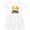 White with Speckles, variant on Inktastic Powered by Mac N Cheese Girls Toddler Dress