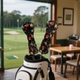 thumbnail image 3 of Uorisanigo Golf Headcovers (3-Pack) – Waterproof Head Covers Protection for Driver, Fairway & Hybrid, Funny Floral Ladybug Golf Accessories, Golfer Gifts for Men & Women, Abrasion-Resistant, 3 of 7