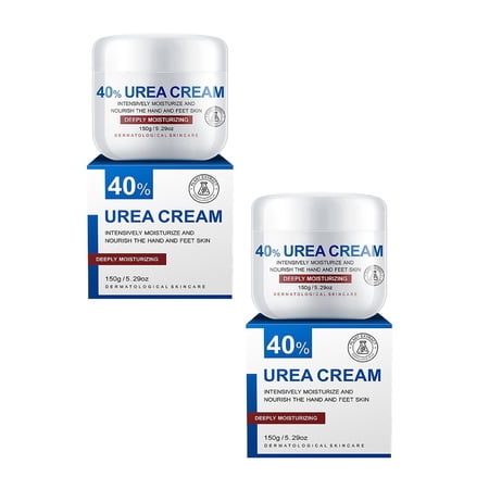 BKBP Urea Cream 40 Percent Foot for Dry 40 Per Lotion for Feet Maximum Strength for Dry Cracked Feet, Heels, Knees, Elbows, Hands Repair Treatment Moisturizes and Removes Calluses, Dead Skin
