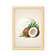 thumbnail image 1 of Cuadro de madera decorativa Unbranded A4 helado de coco, 1 of 3