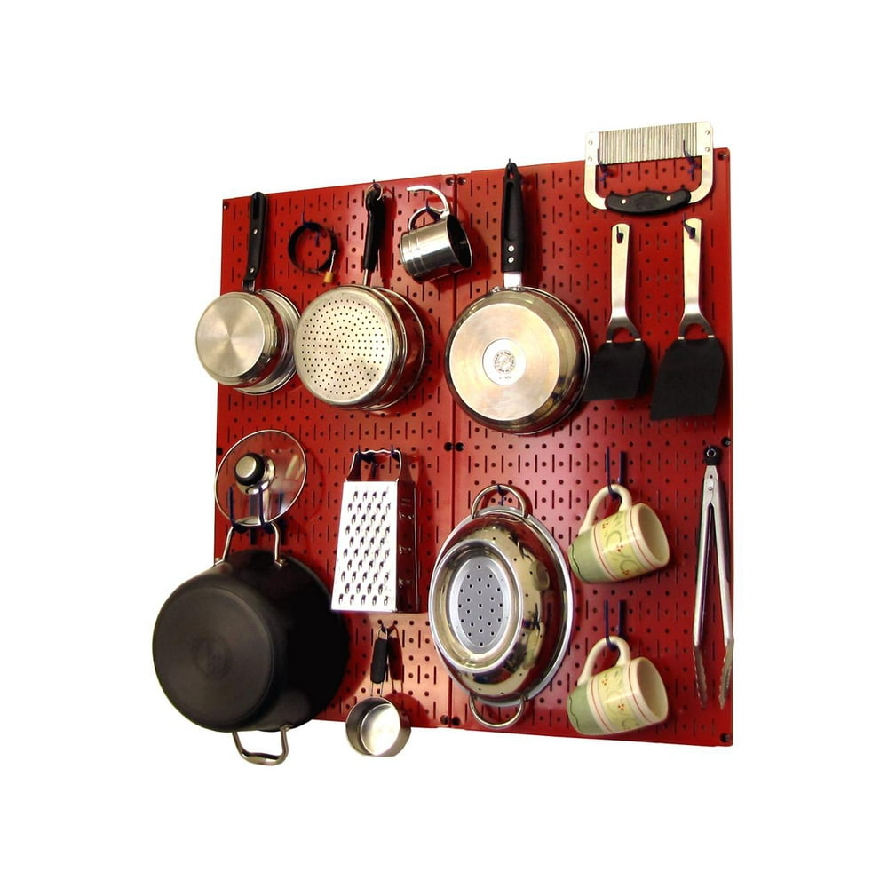 Wall Control Kitchen Pegboard Organizer Pots and Pans Pegboard Pack