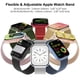 thumbnail image 4 of Apple Watch Band Steezrd, malla de acero inoxidable, paquete de 3, 38 a 49 mm, 4 of 7