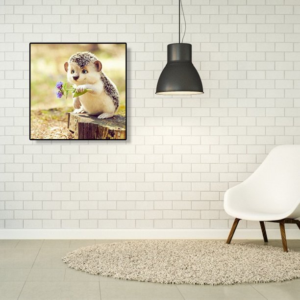 Cuadros Decorativos 5D bricolaje completo taladro diamante pintura erizo Cruz puntada bordado decoración arte Ndcxsfigh Nuevos Originales