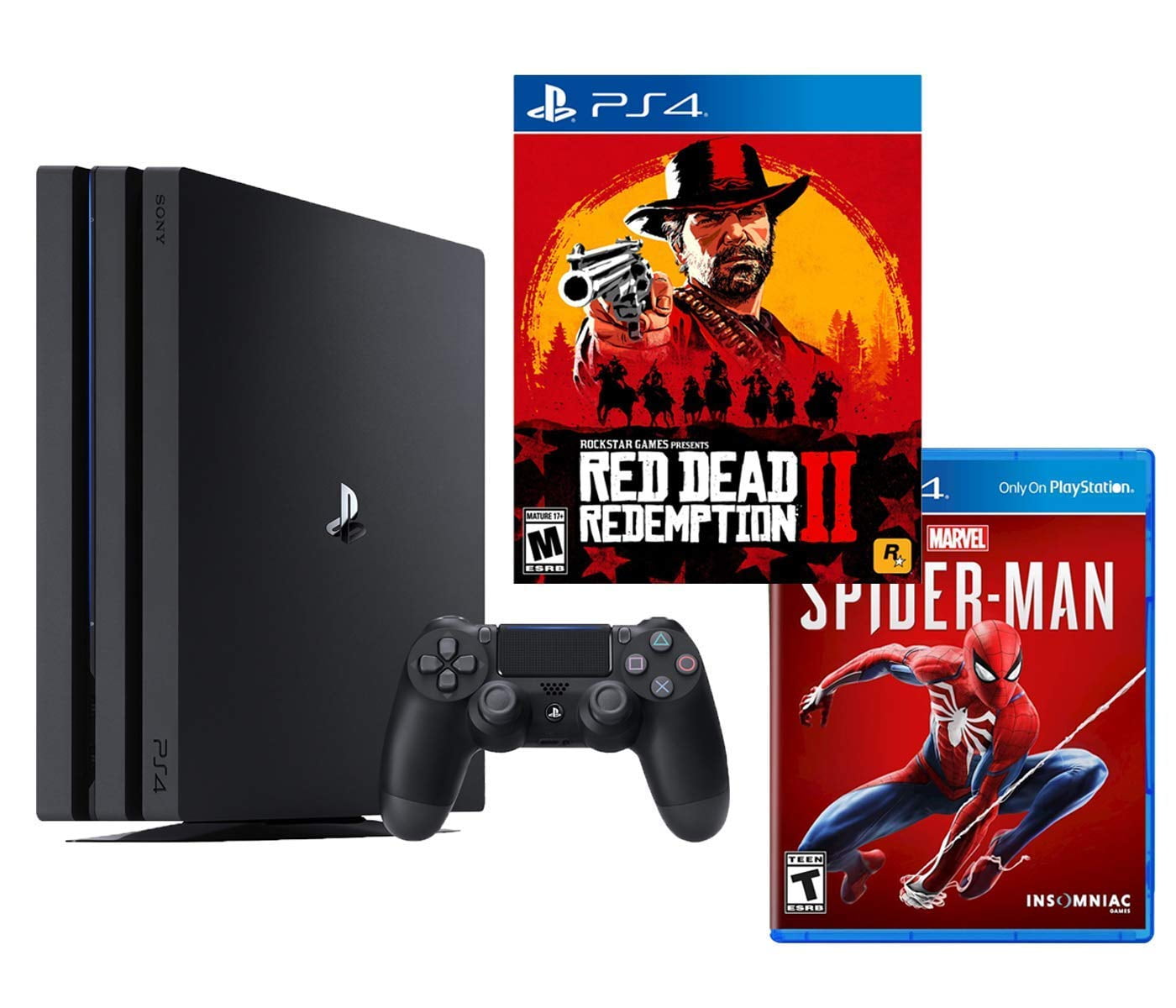 playstation 4 pro 1tb spider man