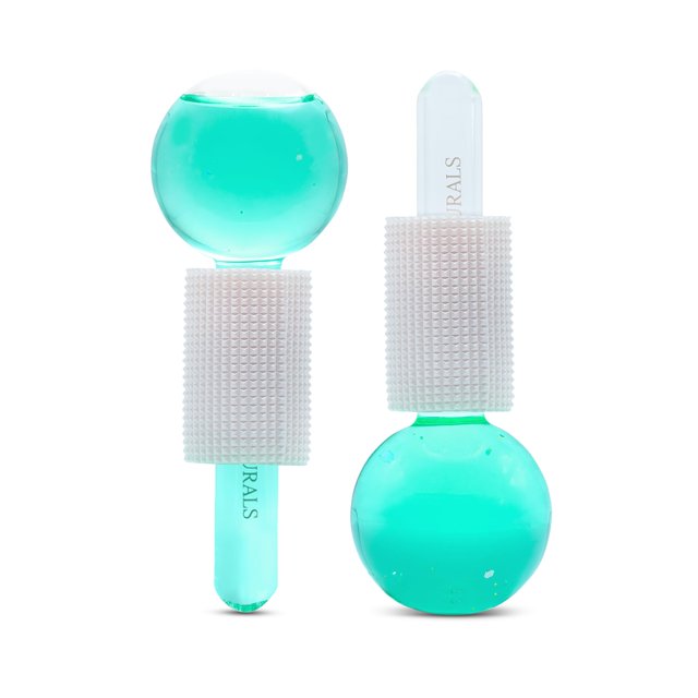 Globos de hielo faciales Satavi Naturals Beauty resistentes al calor