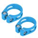 thumbnail image 5 of Abrazadera Para Tubo De Sillín De Bicicleta, Aleación De Aluminio De Liberación Rápida, 2 Uds. Abrazadera Para Poste De Sillín De Bicicleta Para Accesorios ANGGREK Azul, 5 of 8