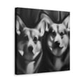 thumbnail image 5 of "Corgi Companionship Cuties" - Canvas, 5 of 25