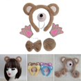 thumbnail image 2 of Bear Costume Set for Kids - Halloween Costume with Ears, Tail, Bowtie & Tutu - Fun Party Cosplay Outfit, 2 of 5