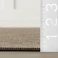 thumbnail image 2 of Rugs USA x Nate Berkus Watts Modern Checkered Washable Area Rug, 8' x 10', Watts Brown, 2 of 7