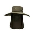 thumbnail image 2 of Only Moment GN2 Womens Summer Sun-Hat with Wind Lanyard nylon UPF 50+ UV Protection Waterproof Packable Bucket Hat for Men & Women, Fishing Hiking Beach Garden A, 2 of 4