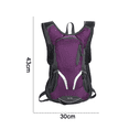 thumbnail image 2 of Day Hiking Bag Running Pouch Women Men-Purple, 2 of 5