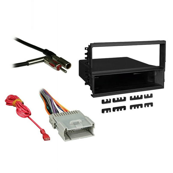 Fits Hyundai Santa Fe 03-06 w/ Monsoon Single DIN Harness Radio Dash Kit