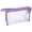 Purple, variant on Portable Clear Pouches Zippered - Cases Clear Plastic Zipper Pouch Small, Travel Makeup Bag for Women - Toiletry Bag Clear Plastic Zippered Pouches Organizer Purple