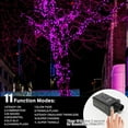thumbnail image 4 of shiyou-33ft Valentine's Day String Lights, Christmas Decorative Mini Lights, 100 LED Pink Fairy Starry String Lights Plug in, 11 Lighting Modes for Valentines Day Tree Decorations (Pink), 4 of 4