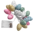 thumbnail image 4 of Huevo de Pascua Cadena de luz Hada Huevo agrietado Lámpara Decoración de fiesta para el árbol del jardín del hogar, 3 metros 20 LED, Caja de batería Advancent HA003696-03, 4 of 7