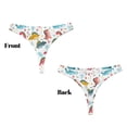 thumbnail image 3 of Fotbe Dinosaur Tanga Sin Costuras para Mujer con Estampado – Panties Invisibles, Transpirables y Cómodos para Uso Diario-3X-Large, 3 of 6