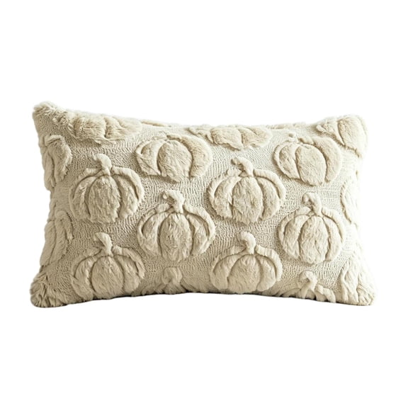 Pumpkin Pillow Covers 30x50 Inch for Halloween Home Decor Soft Cushion Case for Porch Sofa Couch Bed Livingroom B
