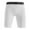 White B, variant on LYMAYTER Men's Compression Shorts Athletic Workout Active Underwear Quick-Dry Shorts for S-3XL