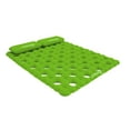 thumbnail image 1 of Airhead SUN COMFORT COOL SUEDE Double Pool Mattress, Lime (AHSC-016), 1 of 4