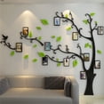 thumbnail image 4 of Etiqueta de la pared del árbol de la foto: hojas de color verde claro + árbol negro, el árbol es pequeño a la derecha Adepaton MZQ-0642-6, 4 of 7