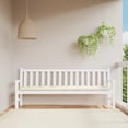 thumbnail image 2 of Cojín para Banco de Jardín Casafoyer Crema Blanco 200x50x7 cm Poliéster, 2 of 4