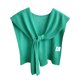 thumbnail image 2 of Chal pequeño de punto de color liso para mujer, abrigo para primavera y otoño, chal camisero para mujer, 2 of 2