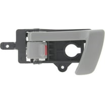Interior Door Handle Compatible with 2007-2012 Hyundai Santa Fe Front or Rear, Left Driver Gray