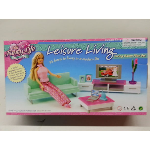 My Fancy Life Leisure Living Room For 11 5 Fashion Dolls And
