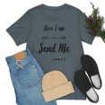 thumbnail image 4 of Unisex Jersey Short Sleeve Tee Christian T-Shirt Here I am Lord 2XL, 4 of 5