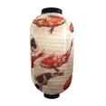 thumbnail image 2 of Tela de reemplazo de tela de linterna Tela de impresión de japonés para accesorios decorativos de decoración de de sushi Blanco 20x35cm BLESIY Linterna japonesa, 2 of 8