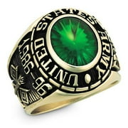 Keystone Men's Personalized Atlas Military Ring - All Branches Available