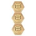thumbnail image 1 of Estante de Exhibición de Hexagonal de 3x Estantes Organizador Artesanías de Suspensión Sunnimix Estante de exhibición de medallas, 1 of 7