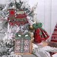 thumbnail image 2 of New Christmas decoration pendant red train bell small pendant Christmas tree ornaments photo props dress up bell, 2 of 3