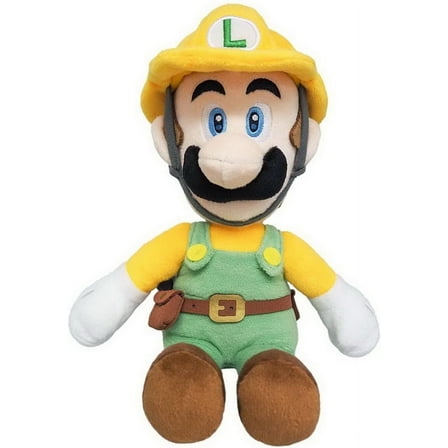 Super Mario Maker 2 Builder Luigi 10" Plush [Little Buddy]